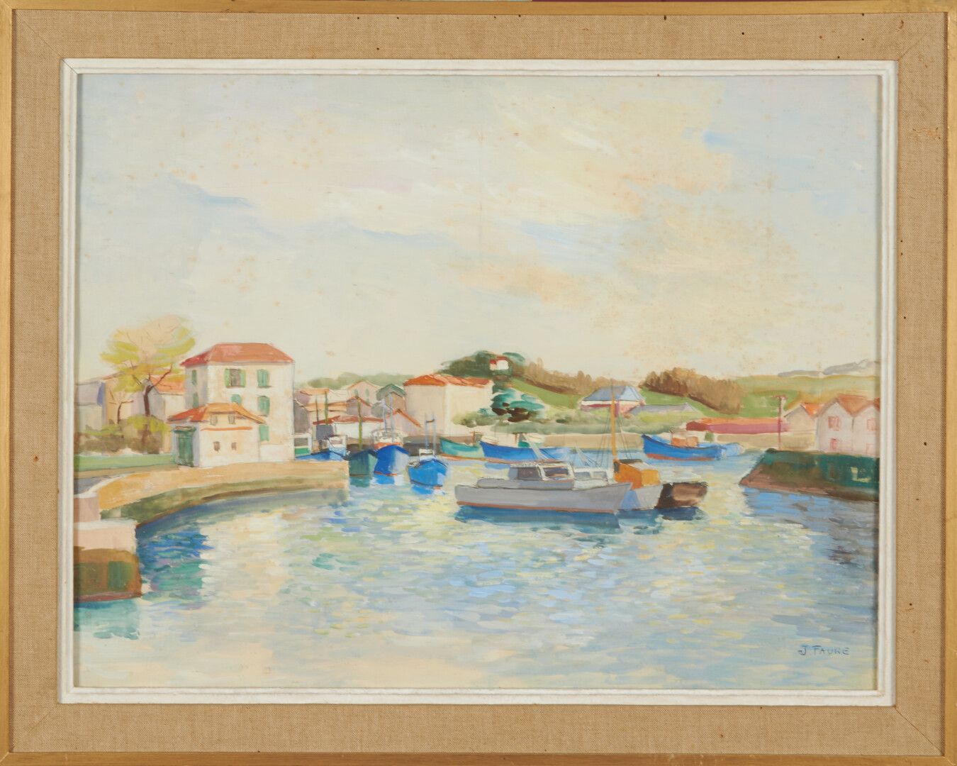 Null FAURE Jean (1913-1991)

"Le port" aquarelle signée en bas à droite - 48,5 x&hellip;