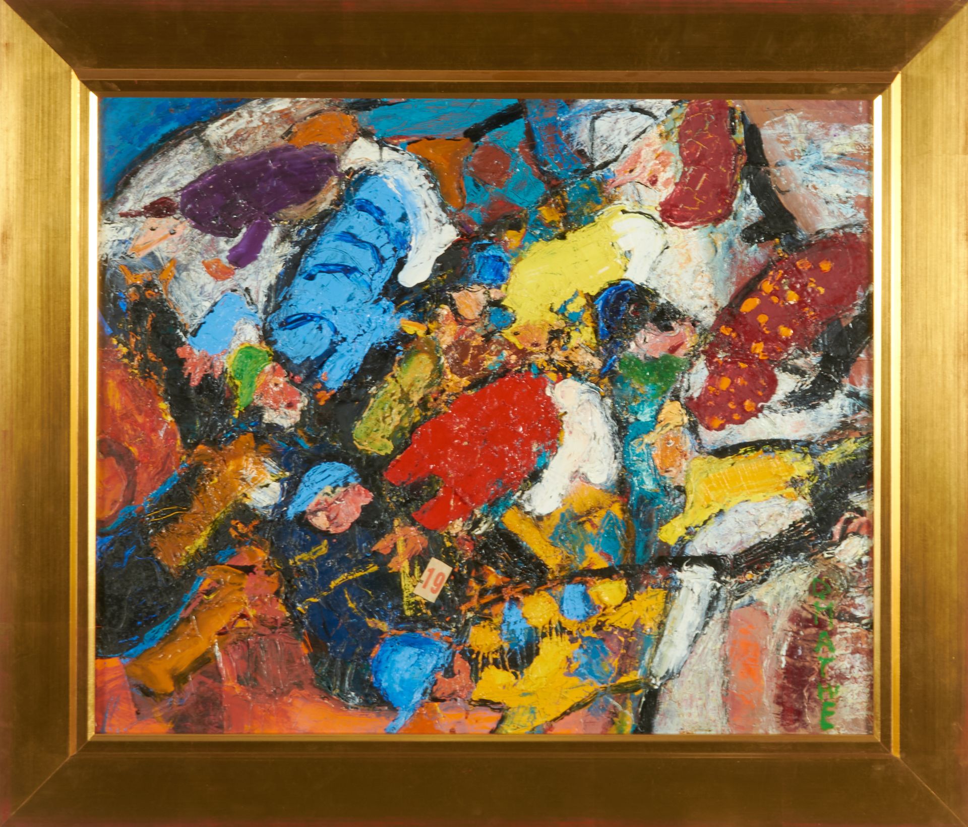 Null MATHE Daniel (1944-2014)

"Steeple Chase" huile sur toile signée en bas à g&hellip;