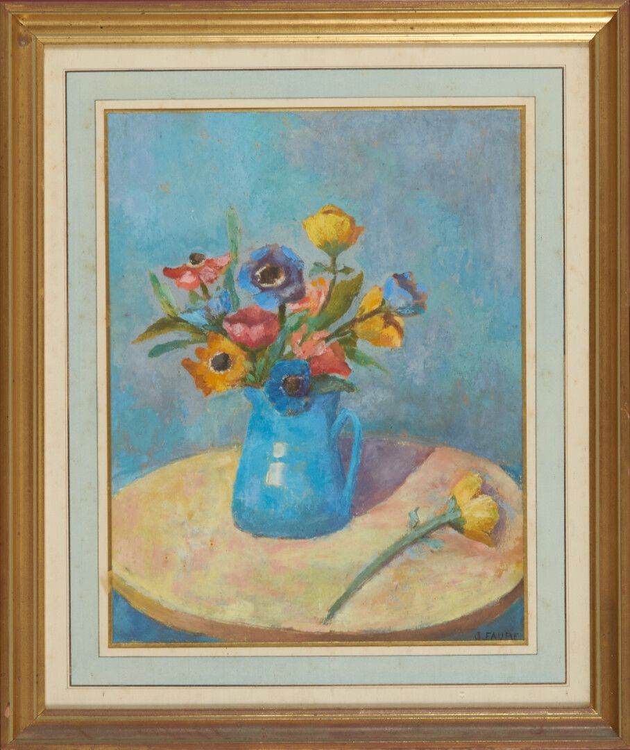 Null FAURE Jean (1913-1991)

"Bouquet" huile sur papier signée en bas à droite -&hellip;