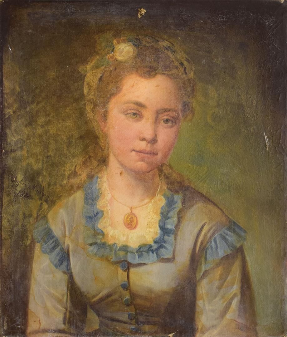 Null MEURON Aglaé (1836-1925)

"Portrait de jeune femme" huile sur toile signée &hellip;