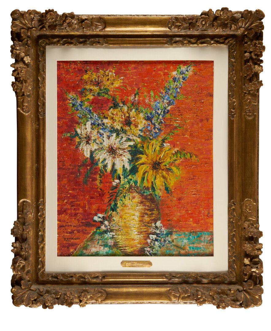 Null NEMEROV David

"Bouquet de fleurs" huile sur toile signée en bas à gauche -&hellip;