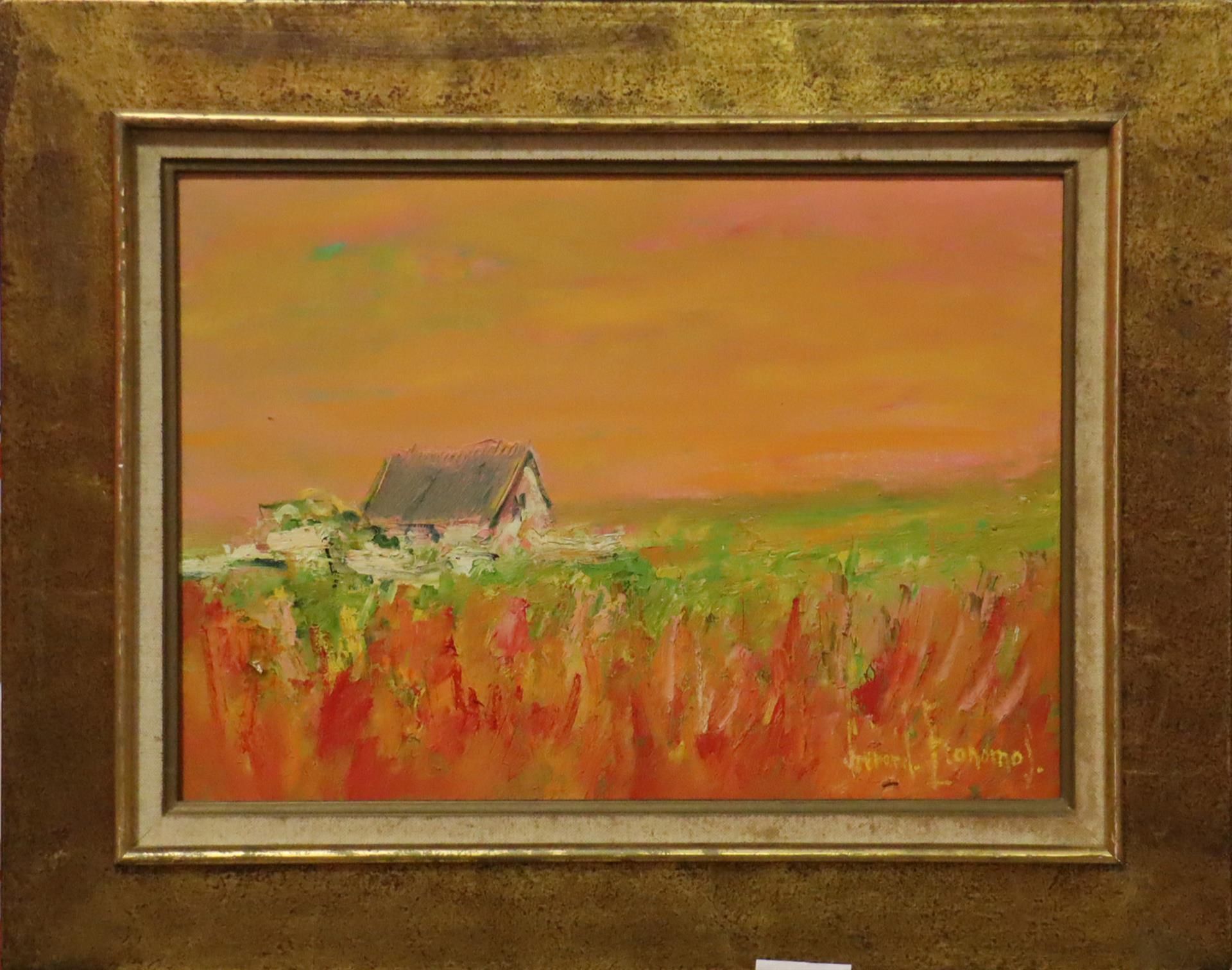Null ÉCONOMOS Gérard (Né en 1935)

«Maison dans les blés » huile sur toile signé&hellip;