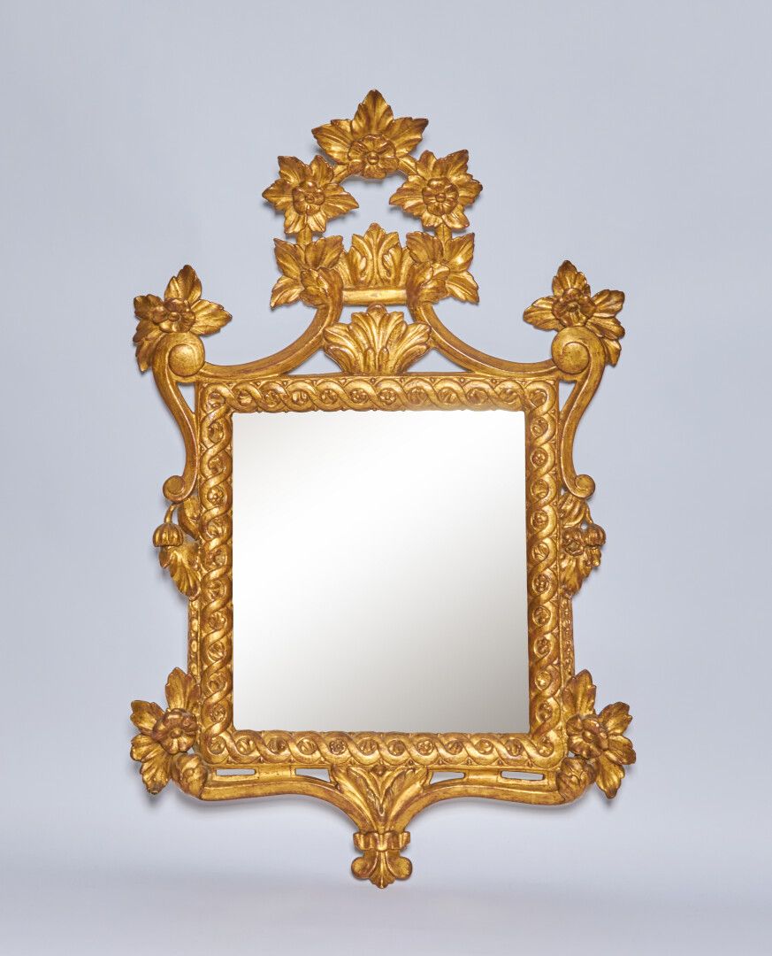 Null Uno specchio in stile italiano - 107x69 (lievi incidenti)
