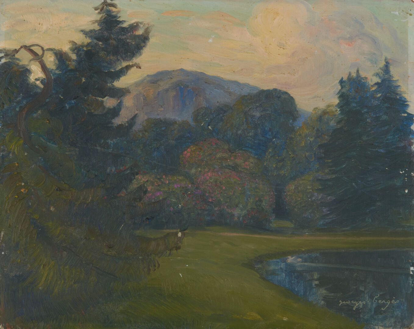 Null 贝尔格斯-乔治 (1870-1934)

"右下角签名的板面油画 - 32,5x40,5