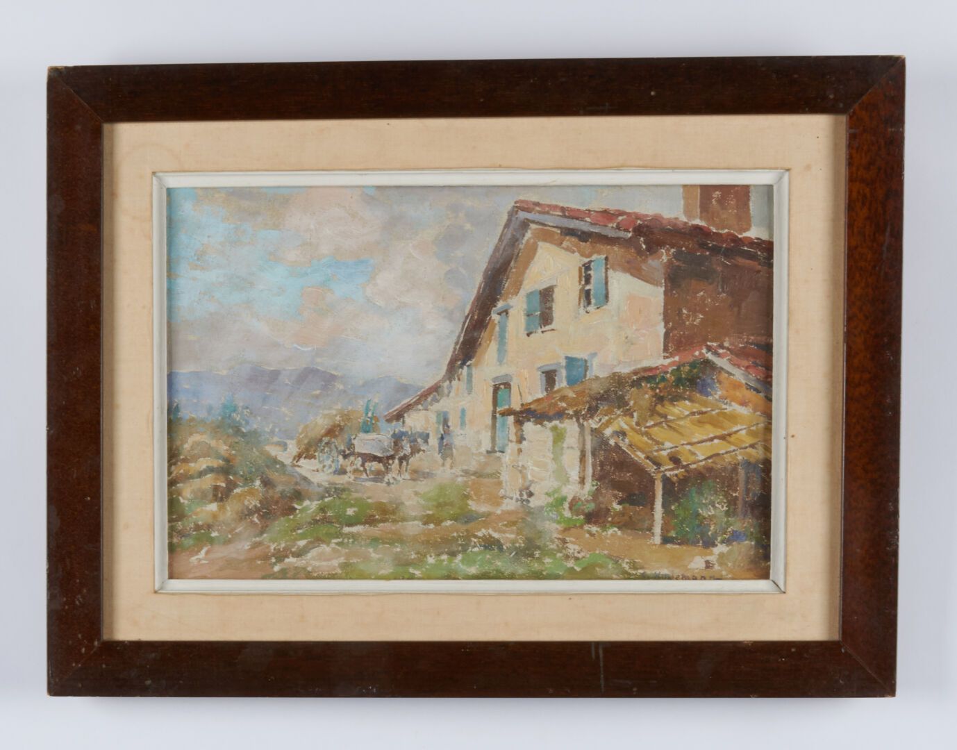 Null Modern School

"Basque Farm" oil on canvas, bears a signature lower right n&hellip;