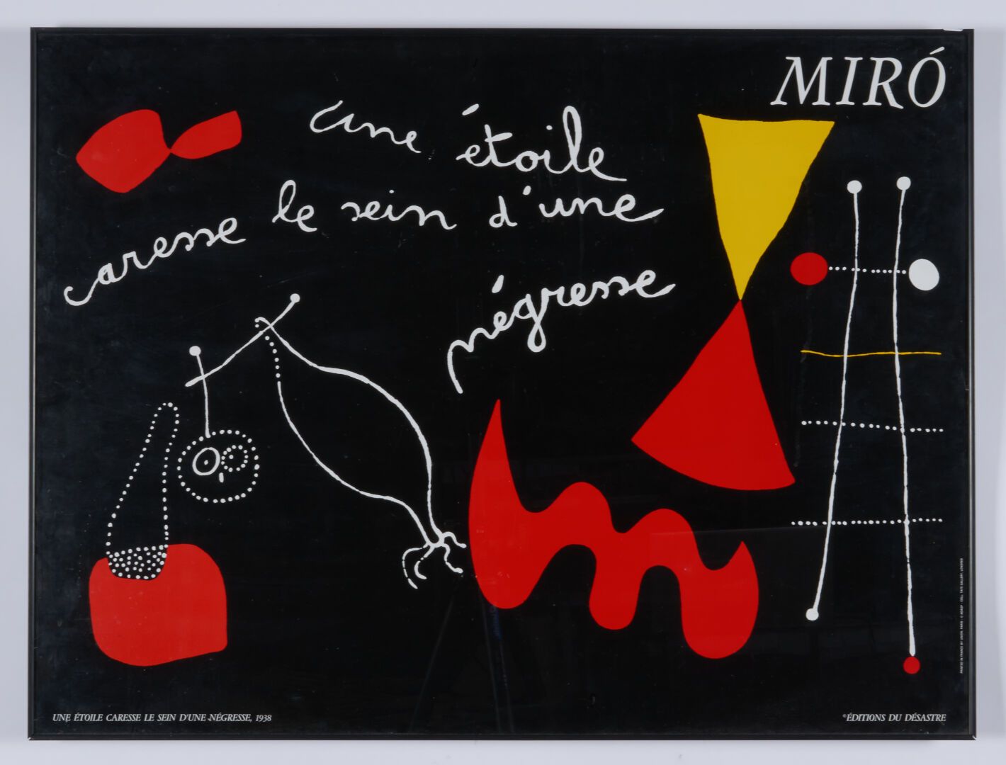 Null MIRO Joan (1893-1983)

"Composition" tirage éditions du Désastre - 60x80