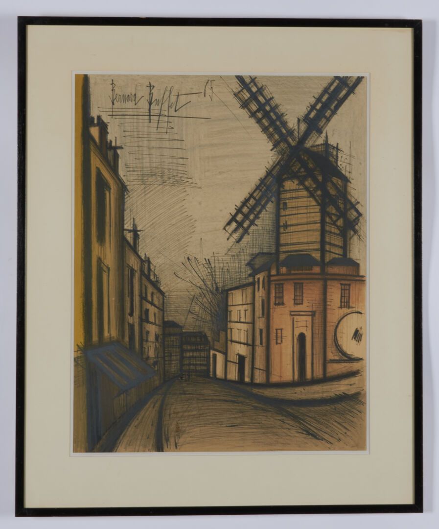 Null BUFFET Bernard (1928-1999)

Une reproduction "Le moulin" - 64x50