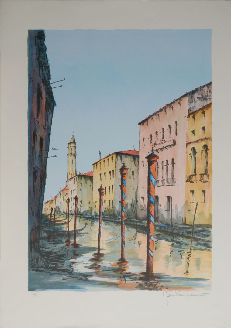 Null LAURENT Jean-Pierre (born in 1940)

"Venice" artist's proof signed at the b&hellip;