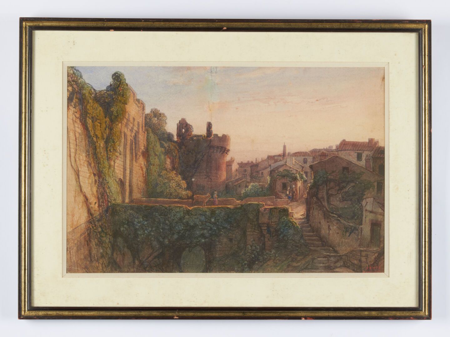 Null CHASSELAT Henri Jean Saint-Ange (1813-1880)

Aquarell "Clisson", rechts unt&hellip;