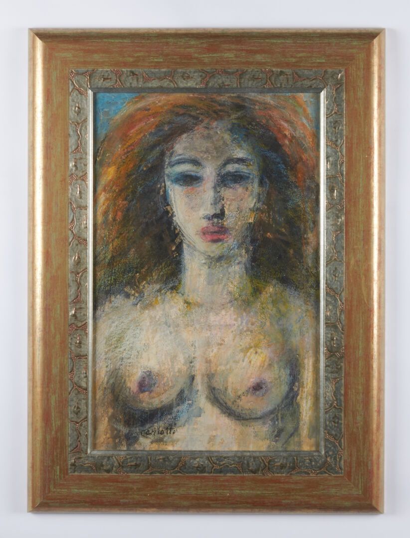 Null CARLOTTI Jean-Albert (1909-2003)

"Jeune femme en buste" acrylique et paste&hellip;