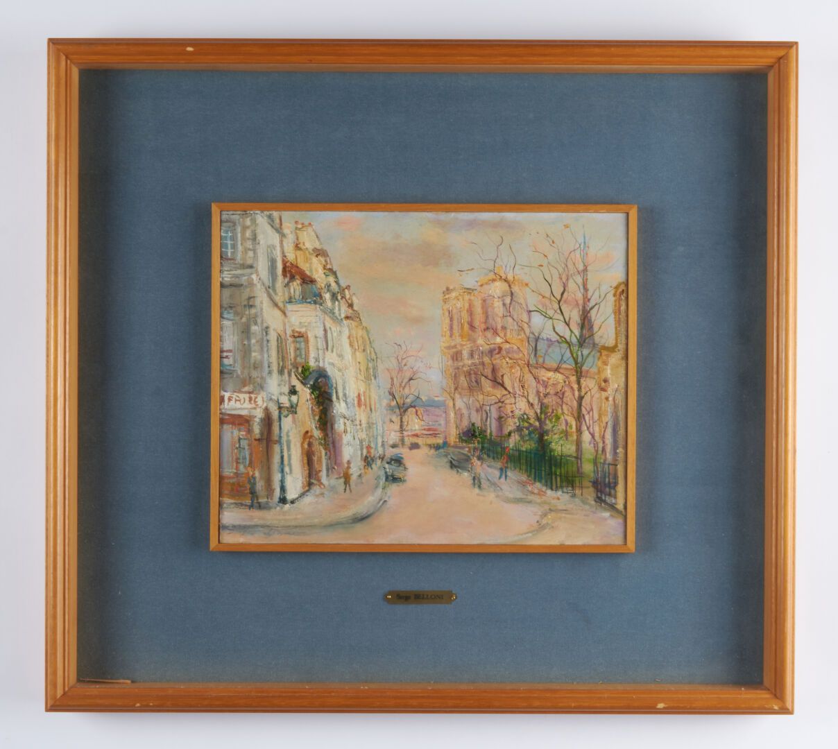 Null BELLONI Serge (1925-2005)

"Notre Dame" oil on cardboard signed lower left &hellip;