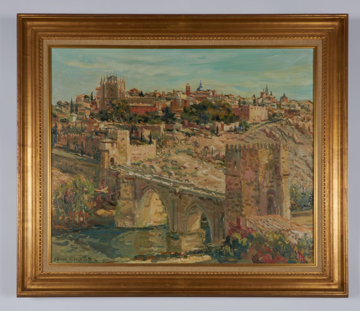 Null RIGAUD Jean (1912-1999)

"Toledo, el puente de San Martín y la ciudad" óleo&hellip;