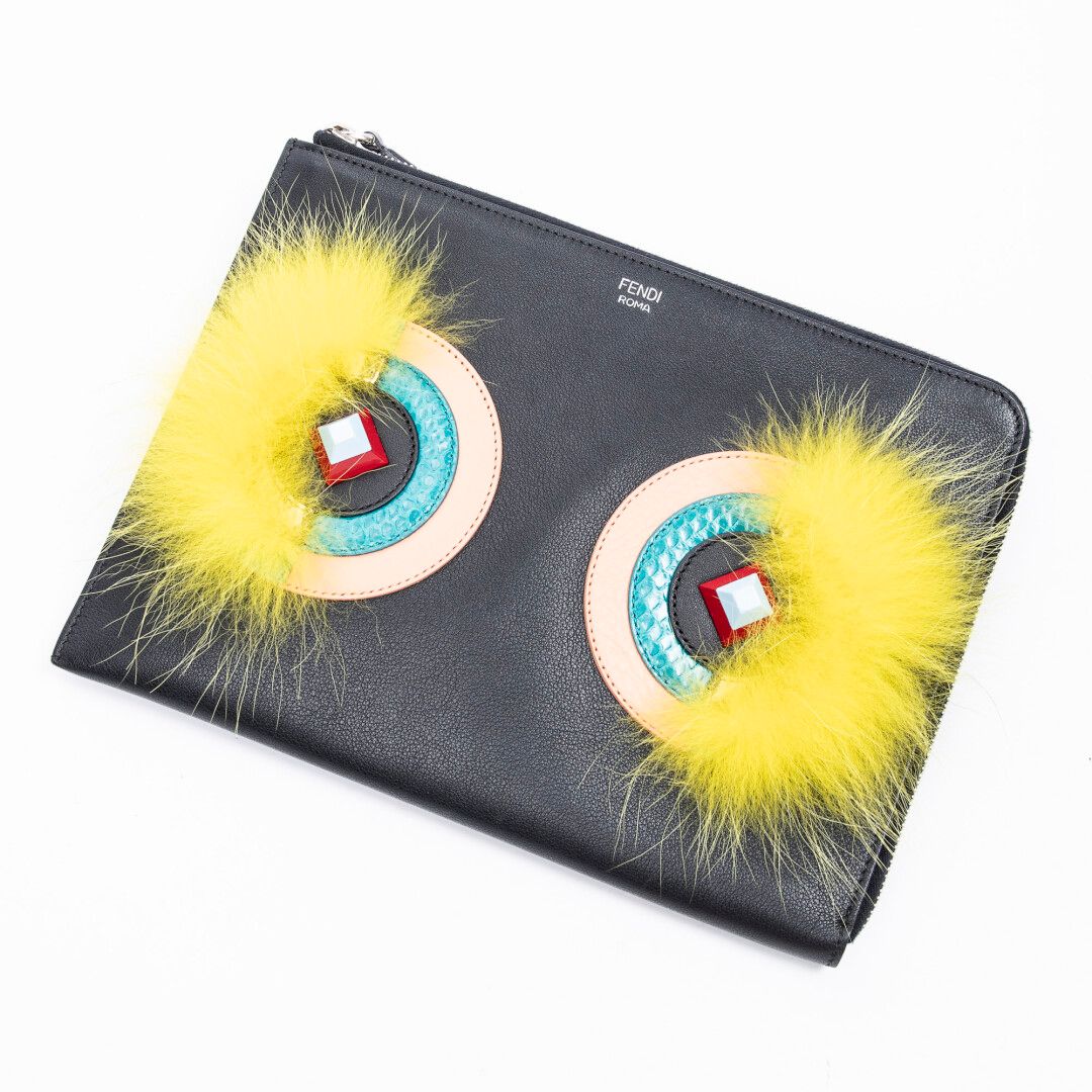 Null FENDI

Monster" pouch

"Monster" pouch



Black, pink and turquoise leather&hellip;