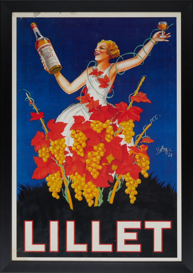 Null after ROBY

Removal of the poster LILLET of 1937

Around 1980 - 82x56 (wear&hellip;