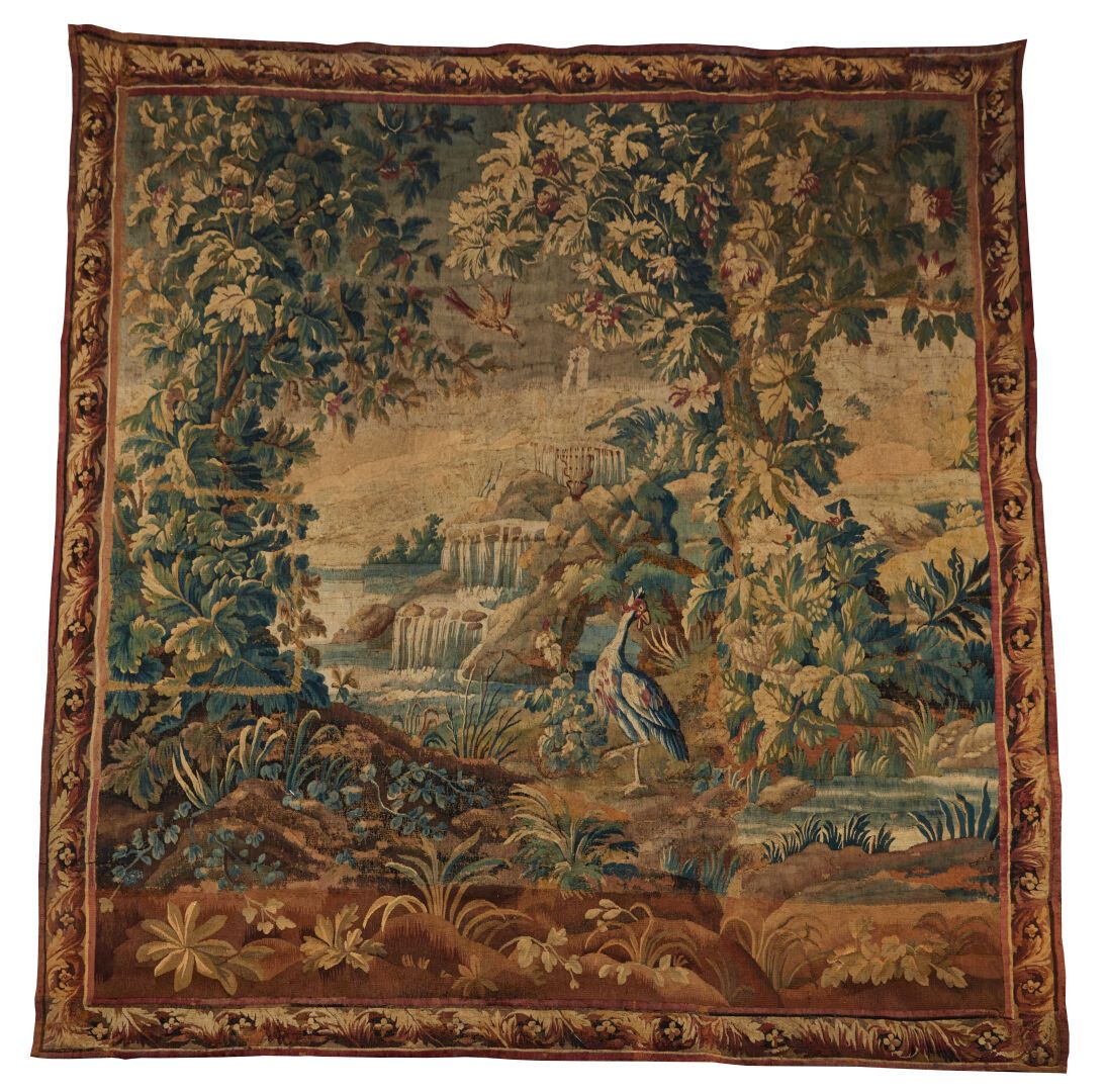 Null AUBUSSON

 Fowl in a park

Tapestry

260 x 274 cm

(wears)