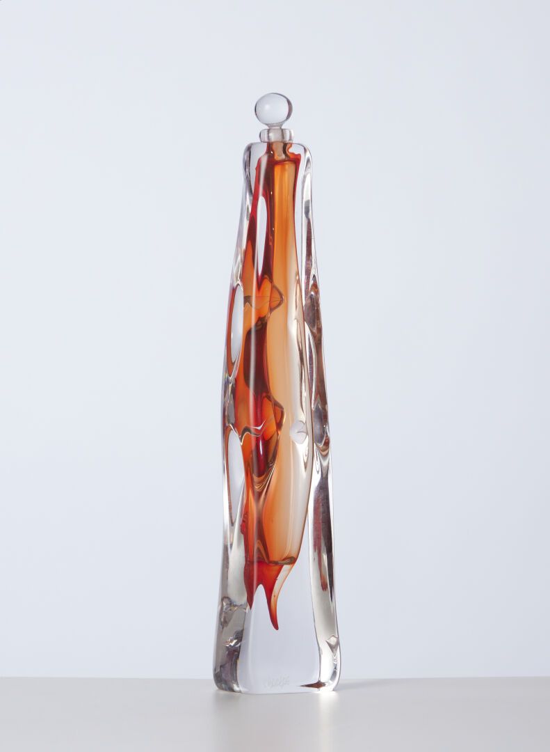 Null CARRERE Xavier (nacido en 1966)
Botella de vidrio
Altura: 33 cm