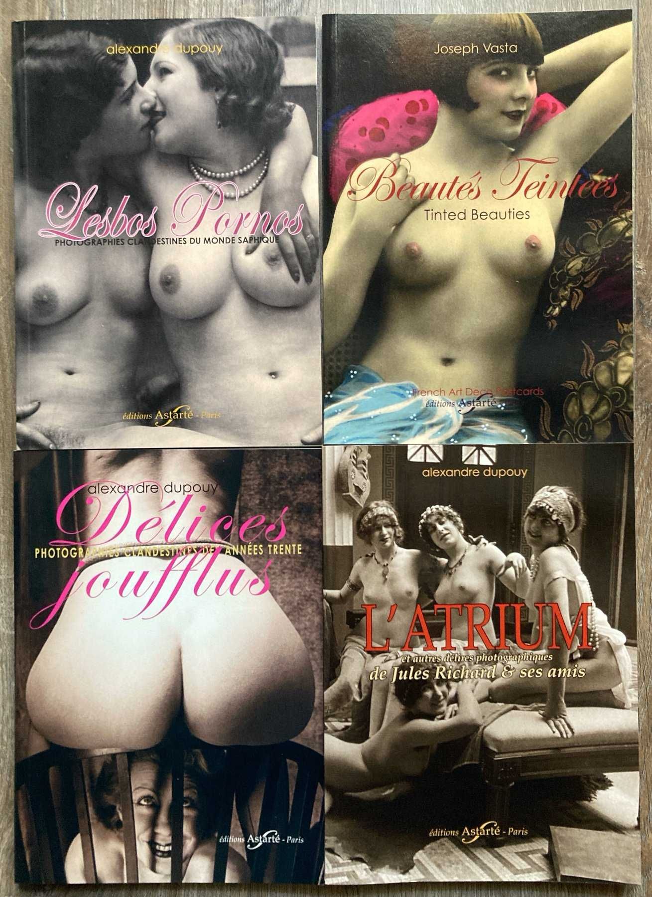 Null ALEXANDRE DUPOUY. Lot de 4 livres :
"Lesbos Pornos - Clandestine photograph&hellip;
