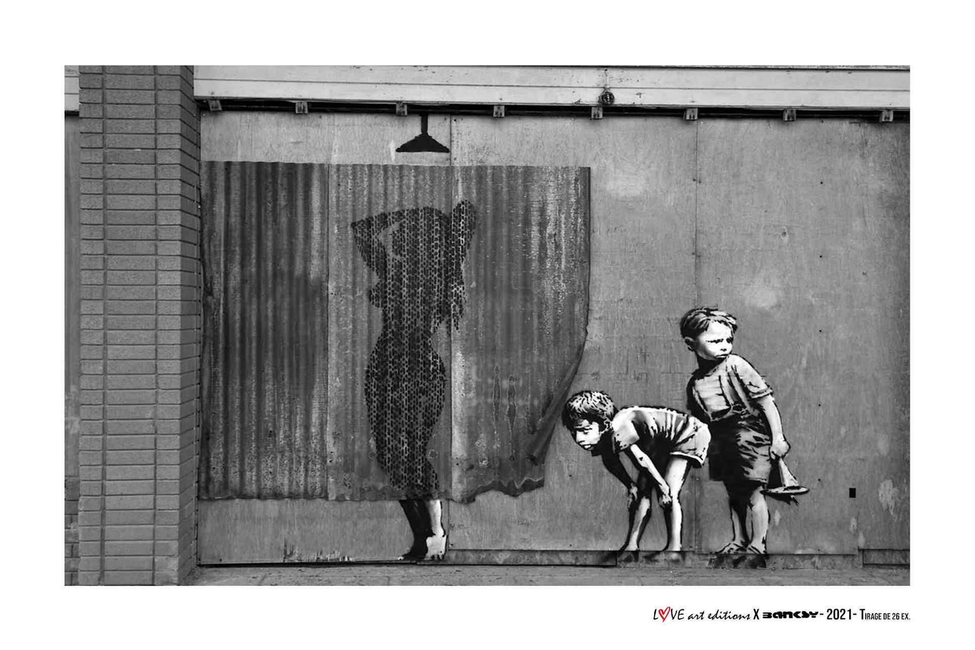 LOVE ART EDITIONS X BANKSY LOVE ART EDITIONS X BANKSY
Photograph from the "WALL"&hellip;