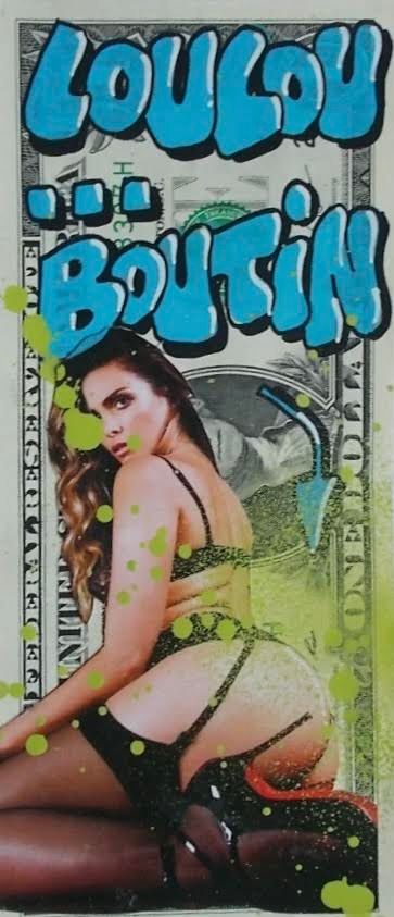 SYR ARTE DA CASSA
"RISPETTAMI 9
Collage, Posca, aerosol su banconota da 1$ reale&hellip;