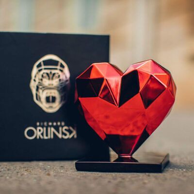 ORLINSKI Hearty spirit red sculpture by artist R. ORLINSKI. Resin, certificate o&hellip;