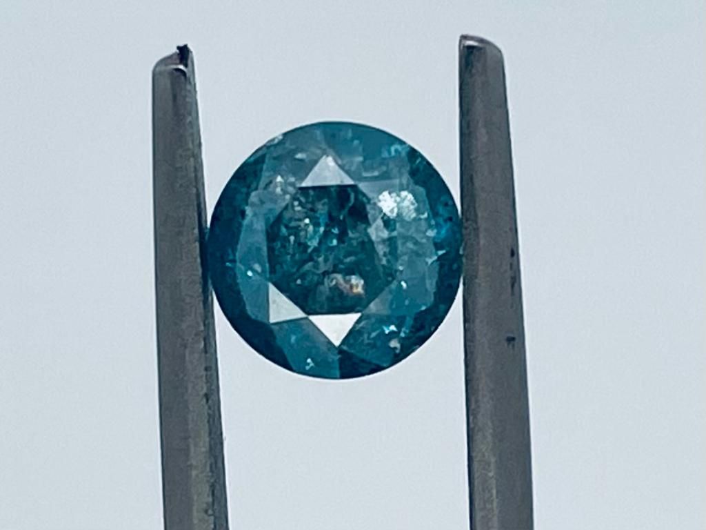 Null 钻石1.30克拉花式蓝宝石i2-i3 - C20108-42-U