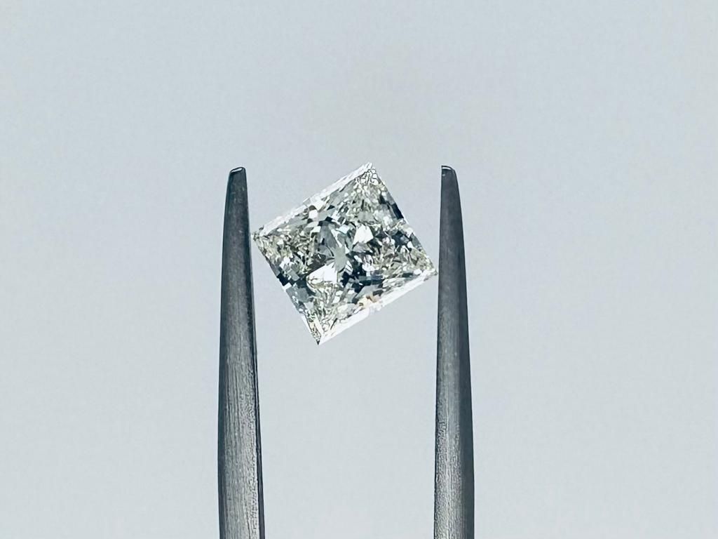 Null DIAMANT 1,13 CT COLOUR J CLARITY VS1 - TAILLE PRINCESSE - CERTIFICAT EGL - &hellip;