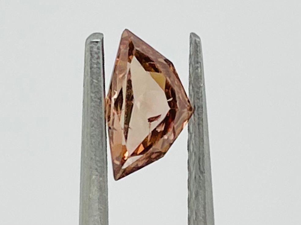 Null DIAMANTE 0.66 CT FANCY MARRONE ARANCIO PROFONDO PUREZZA SI3 TAGLIO "CADILLA&hellip;