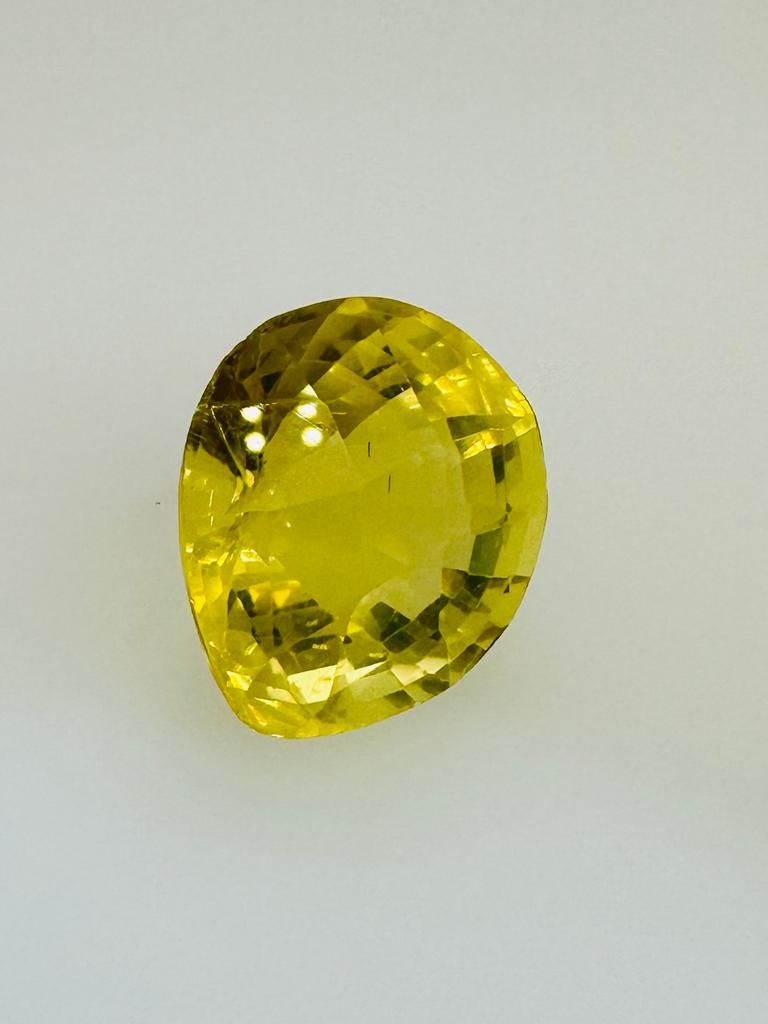 Null 48.5克拉经认证的黄水晶石英 - PR30303-2