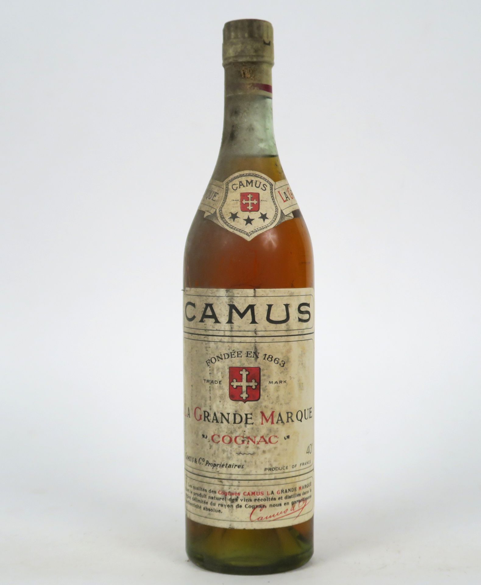 Null 1 BOTTLE COGNAC CAMUS LA GRANDE MARQUE