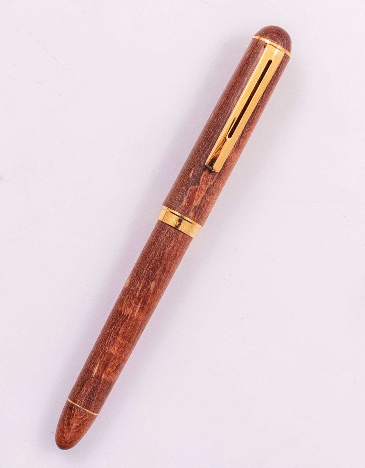 Penna stilografica Pilot DeLuxe, legno marrone, dimensio…
