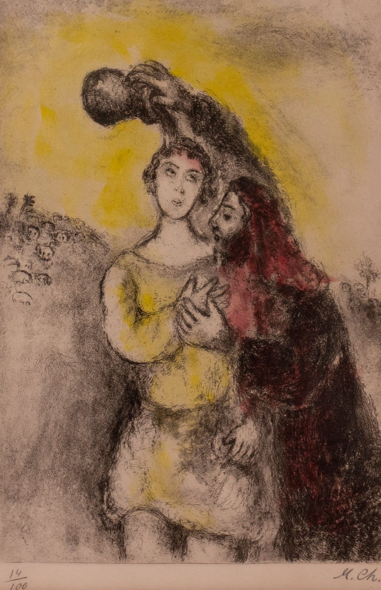 Marc Chagall (1887-1985) Marc Chagall (1887-1985), The Anointing of King Saul (S&hellip;