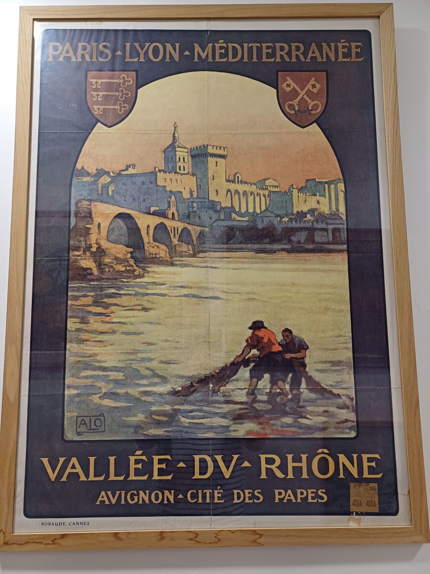 Charles Alo Charles Alo ( 1889-1969)
Vallée du Rhône
Affiche originale d ela PLM&hellip;