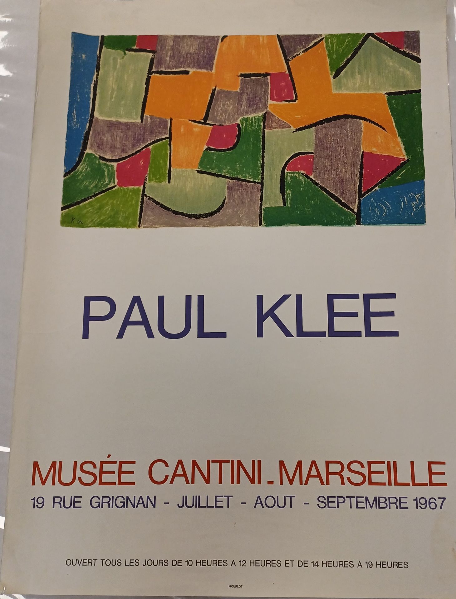 Paul Klee Affiche Paul Klee
73 x 52 cm
( Tâche côté inférieur droit )