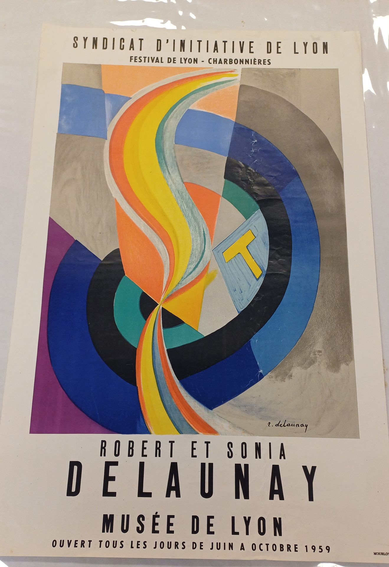 Robert et Sonia Delaunay Affiche Robert et Sonia Delaunay
Musée de Lyon 1959
77 &hellip;