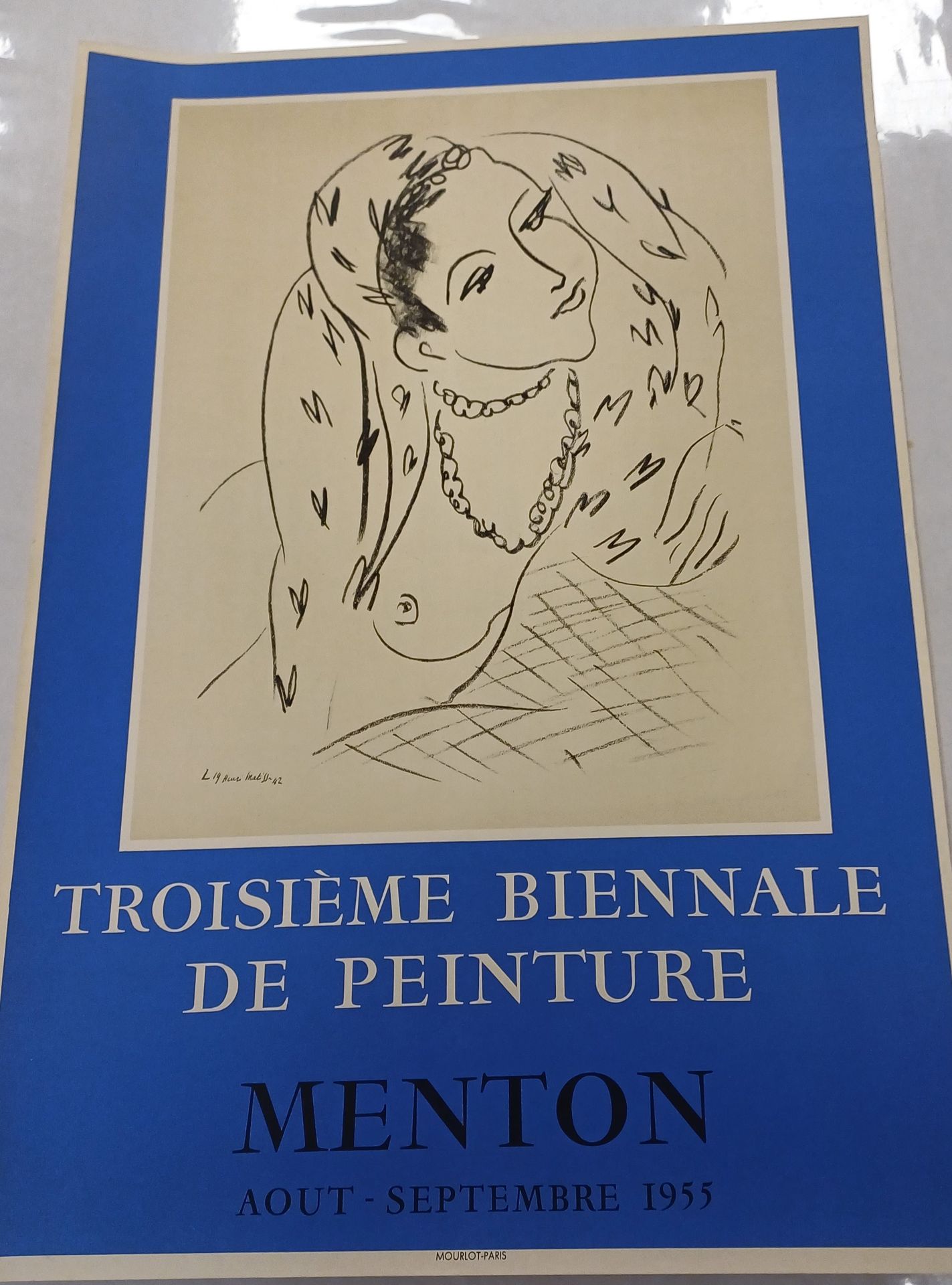 Matisse Affiche Matisse
Menton 1955
59 x 41 cm