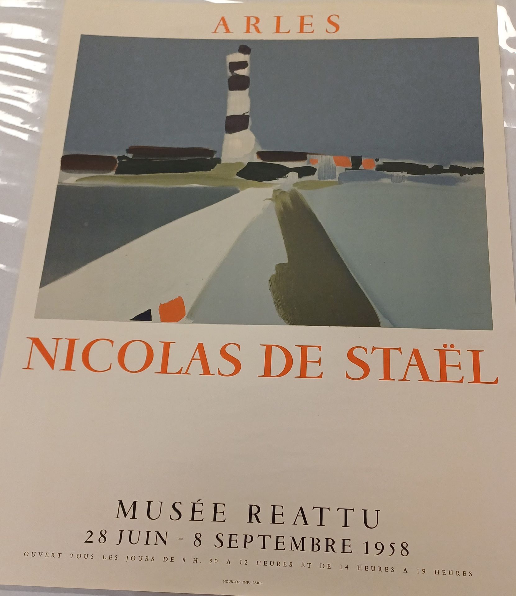 Nicolas de Staël Affiche Nicolas de Staël
Arles 1958
67 x 51,5 cm