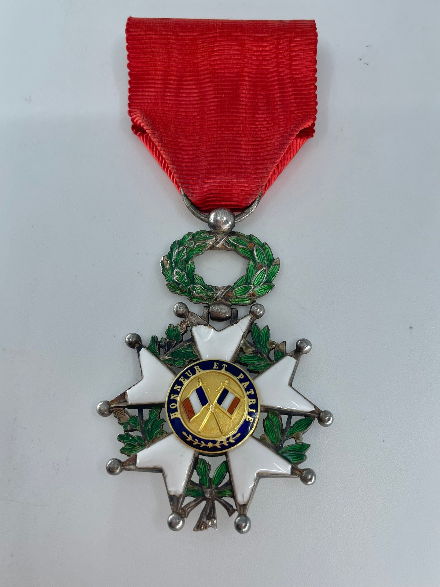 Null ORDER OF THE LEGION OF HONOR 
Légion d'Honneur, Chevalier star in sterling &hellip;