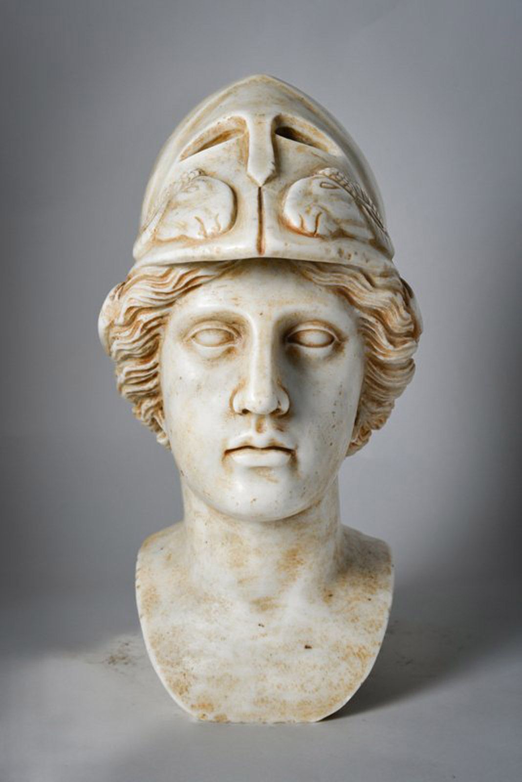 Null Busto di Minerva 42x23x30cm XX secolo