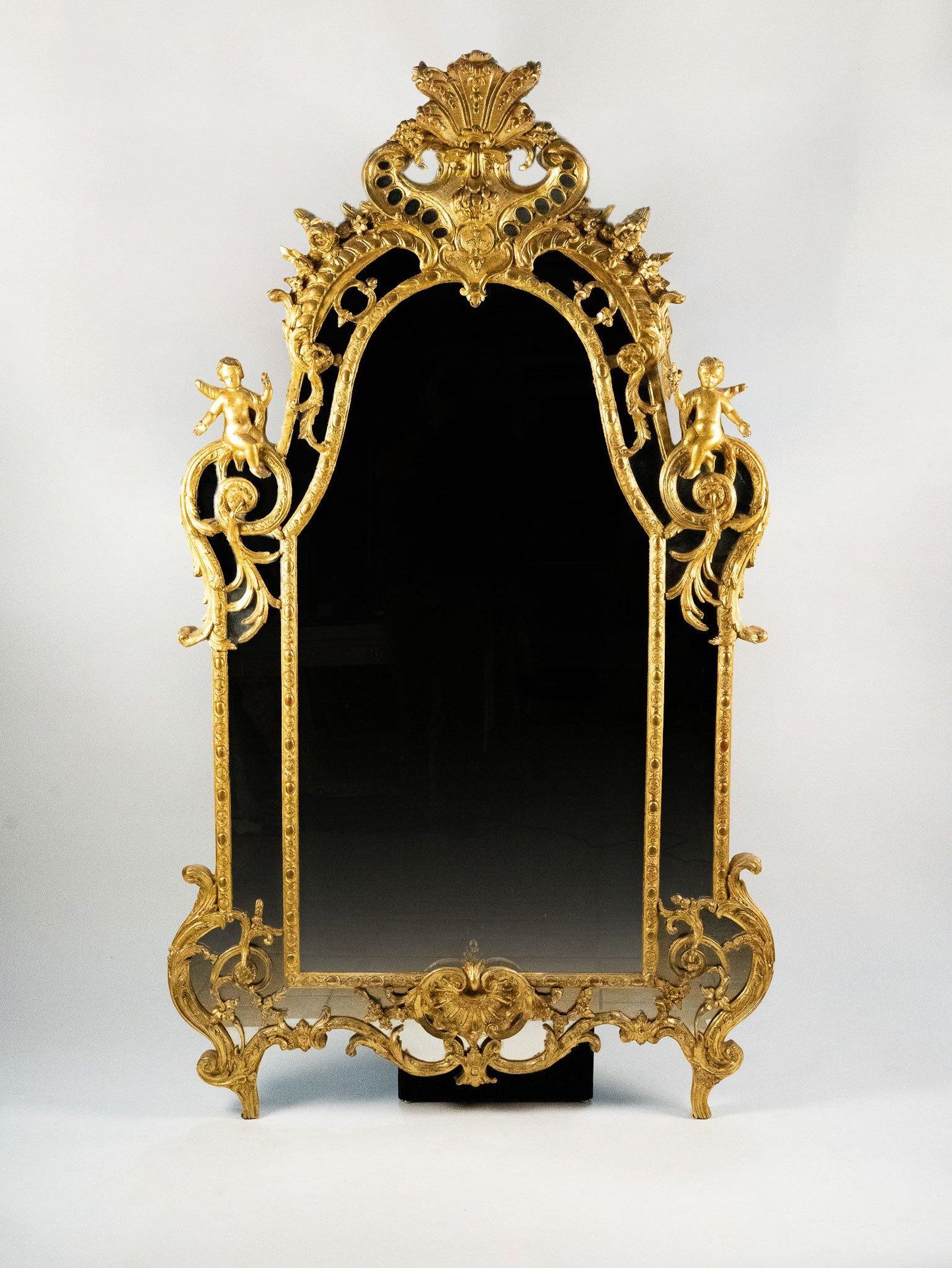 Null Important mirror, XVIII Century 193x114x12cm XVIII century