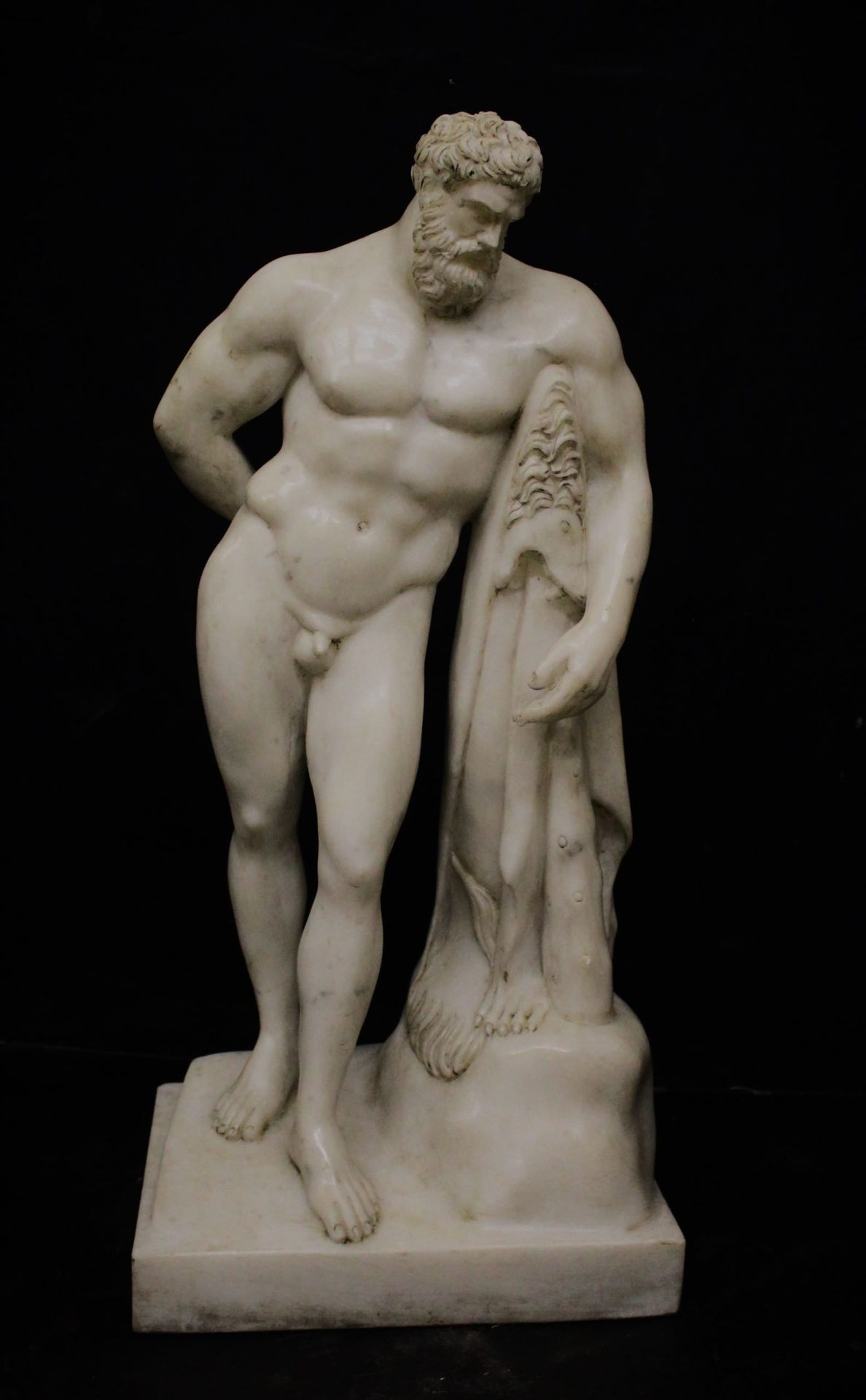 Null Hercules Fernese, 74x32x26cm - 20. Jahrhundert