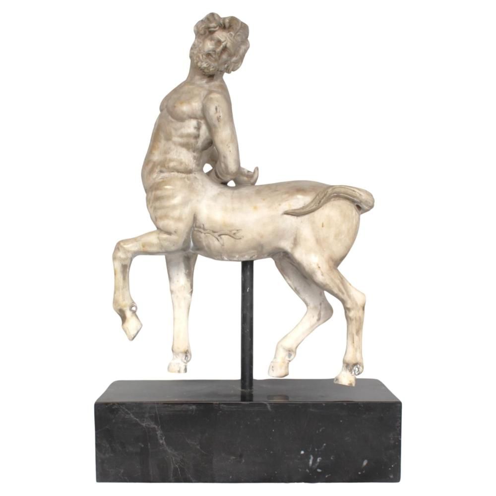 Null Sculpture de centaure en marbre, 59x16x37cm - 20e siècle