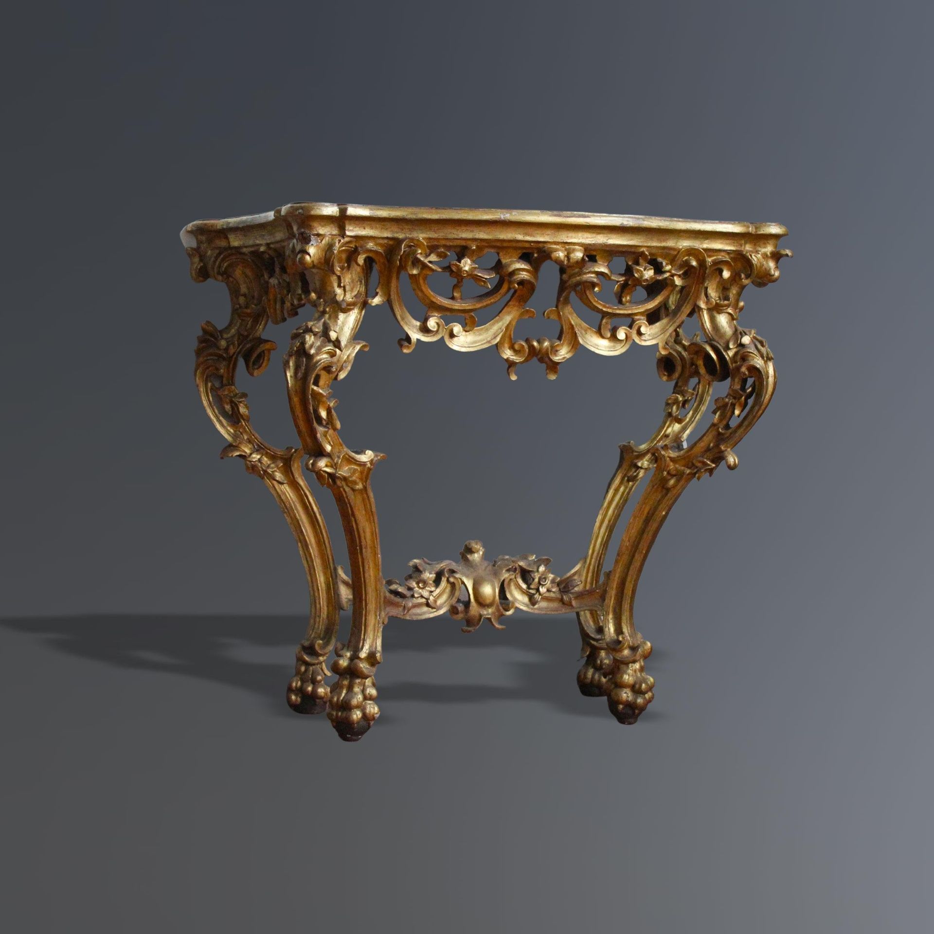 Null Gilded Console - 103x117x56cm, 19th century