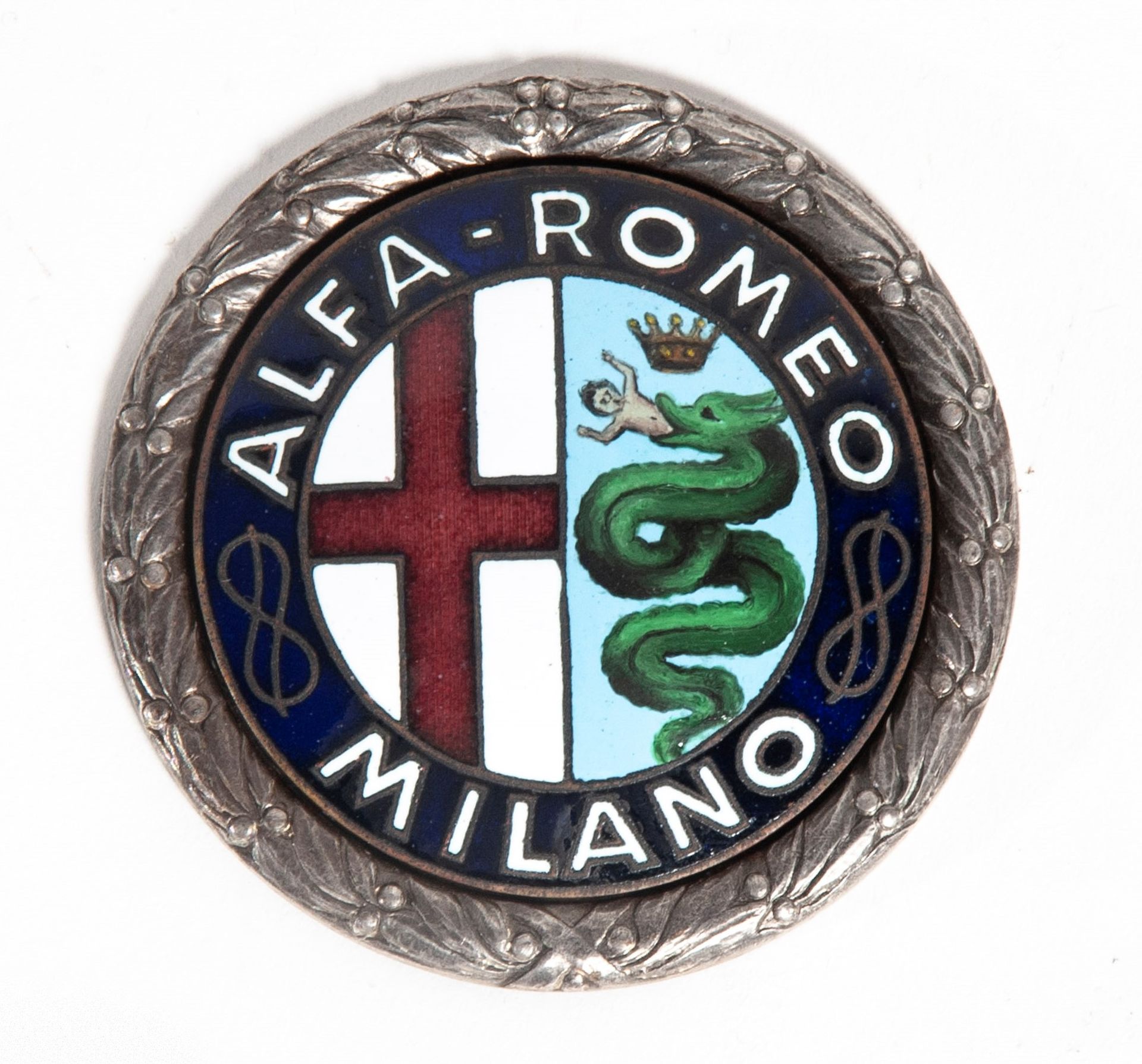 Stemma Alfa Romeo smaltato e miniato per alfa romeo 8c S…