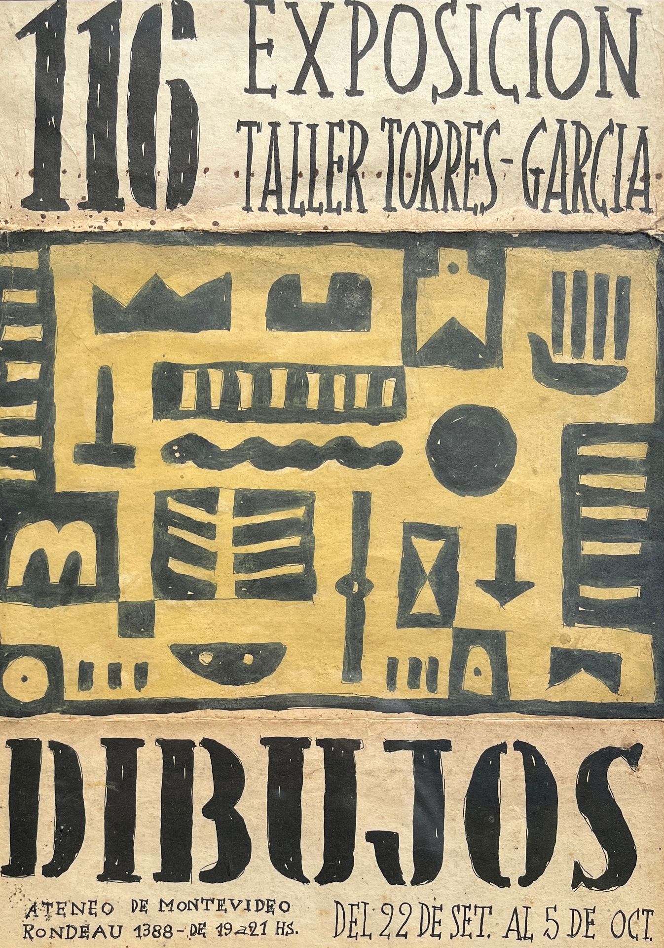 Taller Torres García ATELIER TORRES GARCÍA
Affiche sérigraphiée pour la 116e exp&hellip;