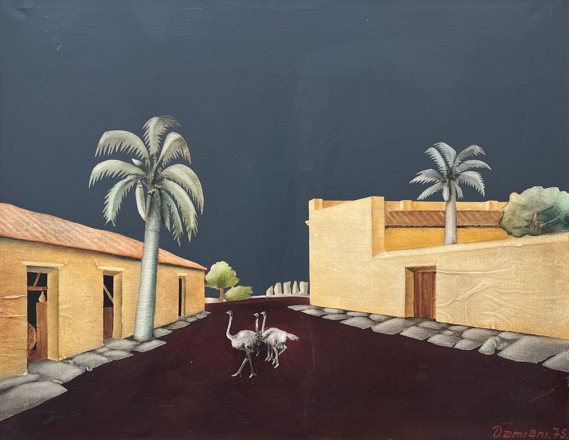 Jorge Damiani JORGE DAMIANI
(École uruguayenne, 1931-2017)
Acrylique sur toile
"&hellip;