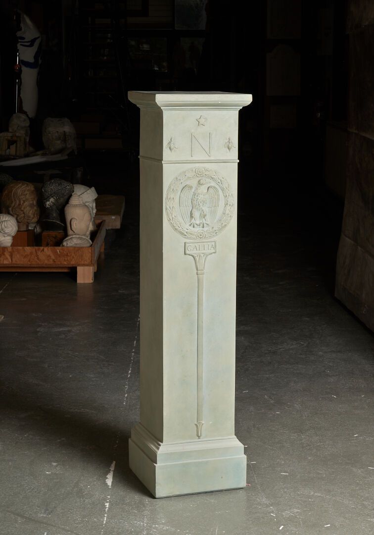 Colonne Empire 比较雕塑博物馆模具车间（1882-1928 年）
帝国柱
石膏
H.116.5 厘米 宽 29 厘米 深 28.5 厘米 
根据可&hellip;