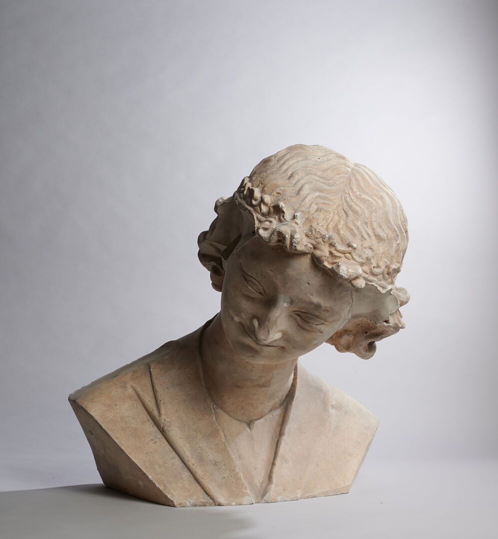 L'Ange souriant (buste) Atelier de moulage du Musée de sculpture comparée (1882-&hellip;