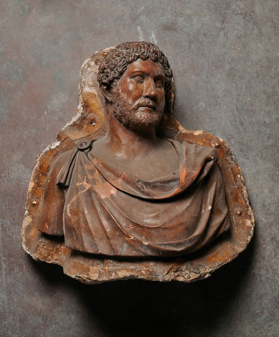 Buste de l'empereur Hadrien, de face Atelier de moulage du Musée du Louvre (à pa&hellip;