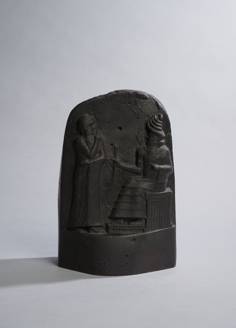 Code de Hammurabi (réduction, partie haute) Atelier de moulage des Musées Nation&hellip;
