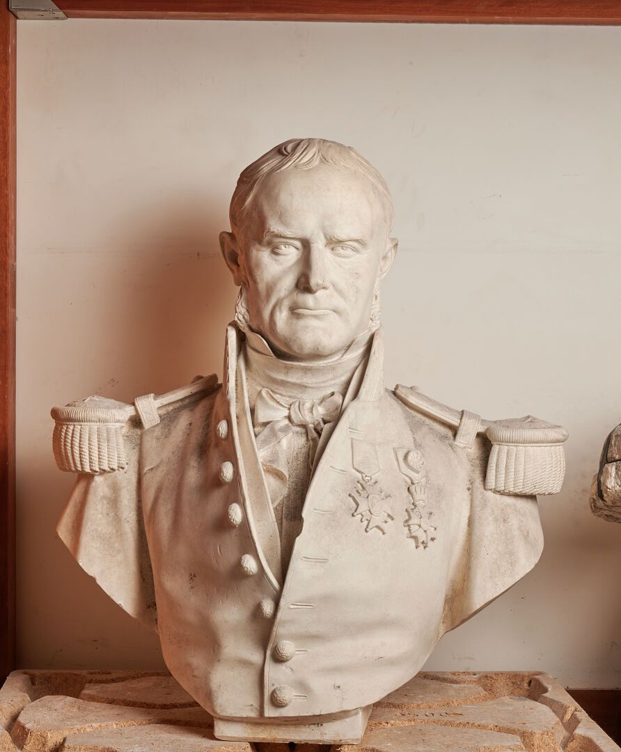 Buste de Jules DUMONT d'URVILLE Atelier de moulage des Musées Nationaux (1928-) &hellip;